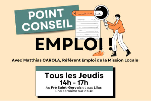 RDV Emploi au Pré et aux Lilas